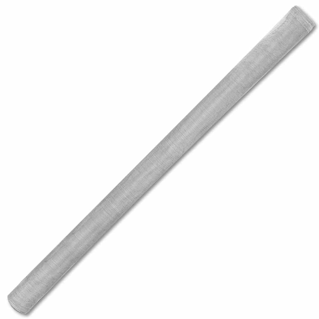Aluminum Mesh Screen 39.4"x196.9" Silver T6234