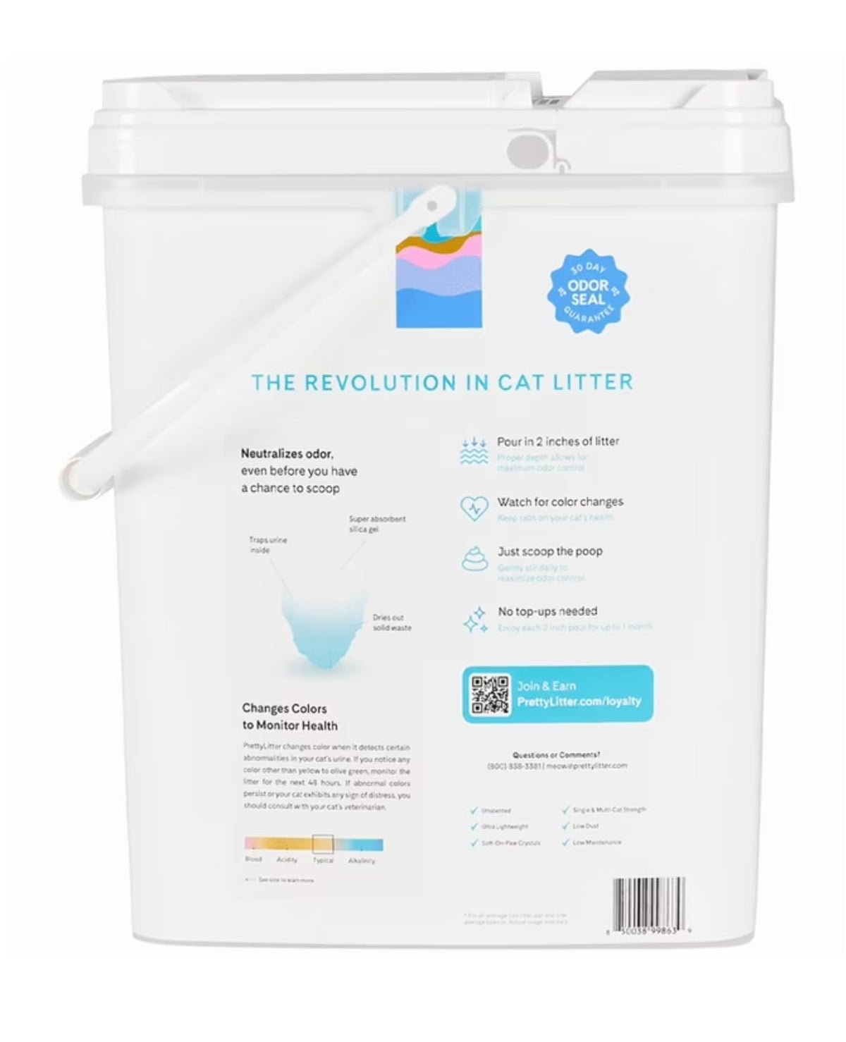 Unscented Non-Clumping Cat Litter R986