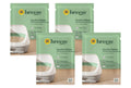 3.5 lbs Pack of 4 Unscented Recycled Paper Cat Litter Pellets L453