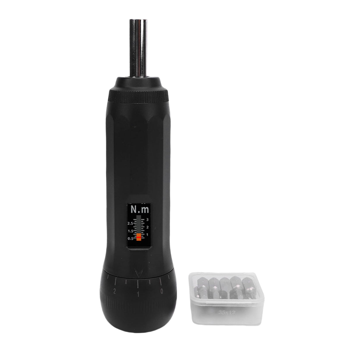 Torque Screwdriver Set 0.5-3N.m 1/4 Inch Drive with S2 Bits V7557