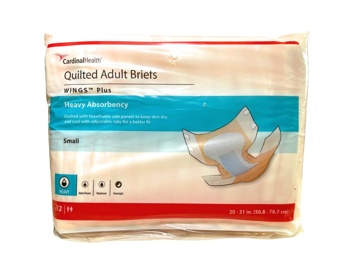 Blue Small Incontinence Brief Pack of 12 V5261