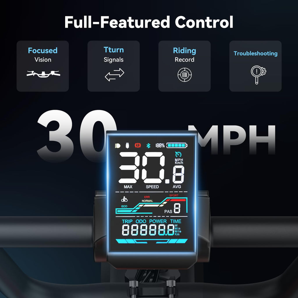 1500W Electric Bike 20'' Fat Tire W3555