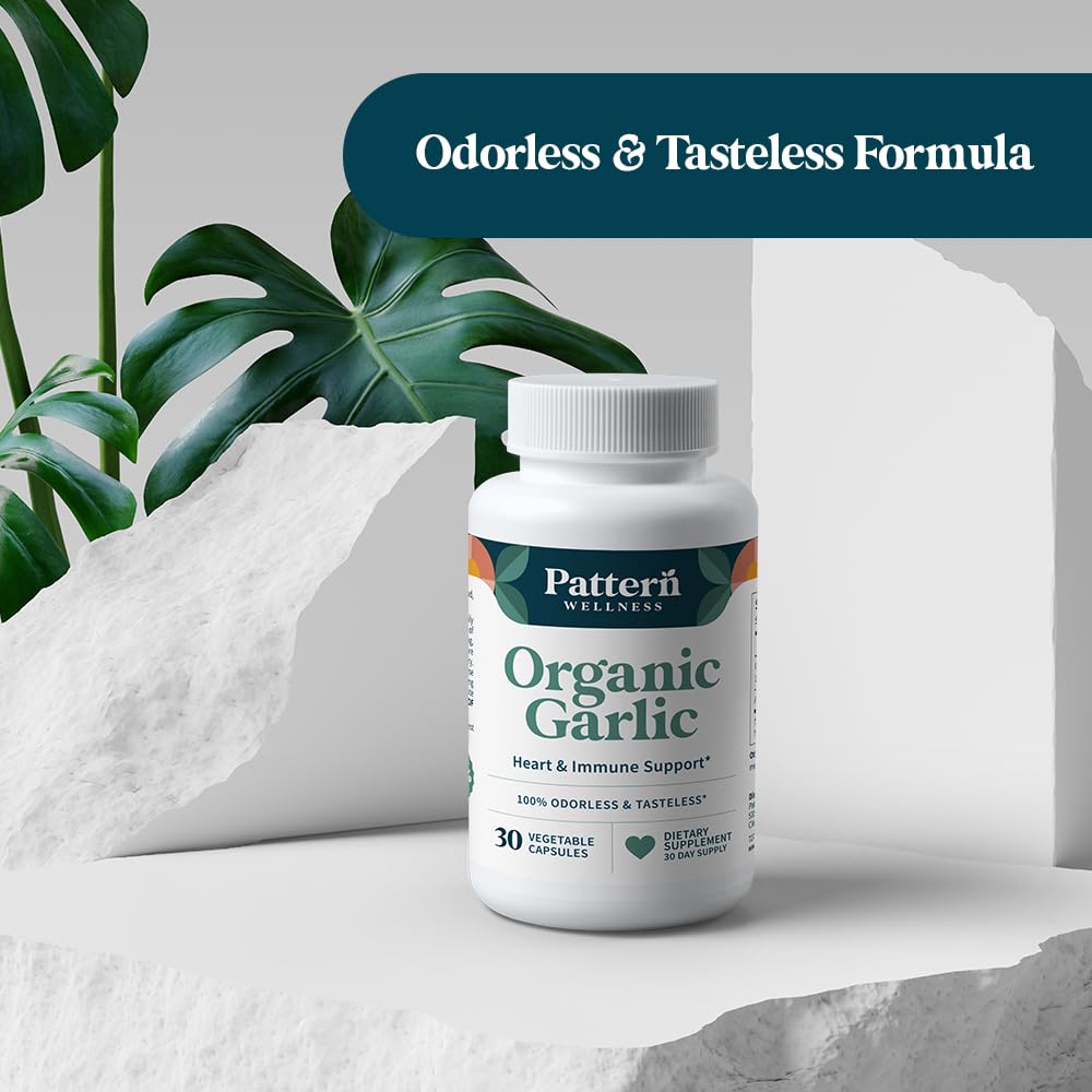 Organic Garlic Supplement 30 Capsules Q447749