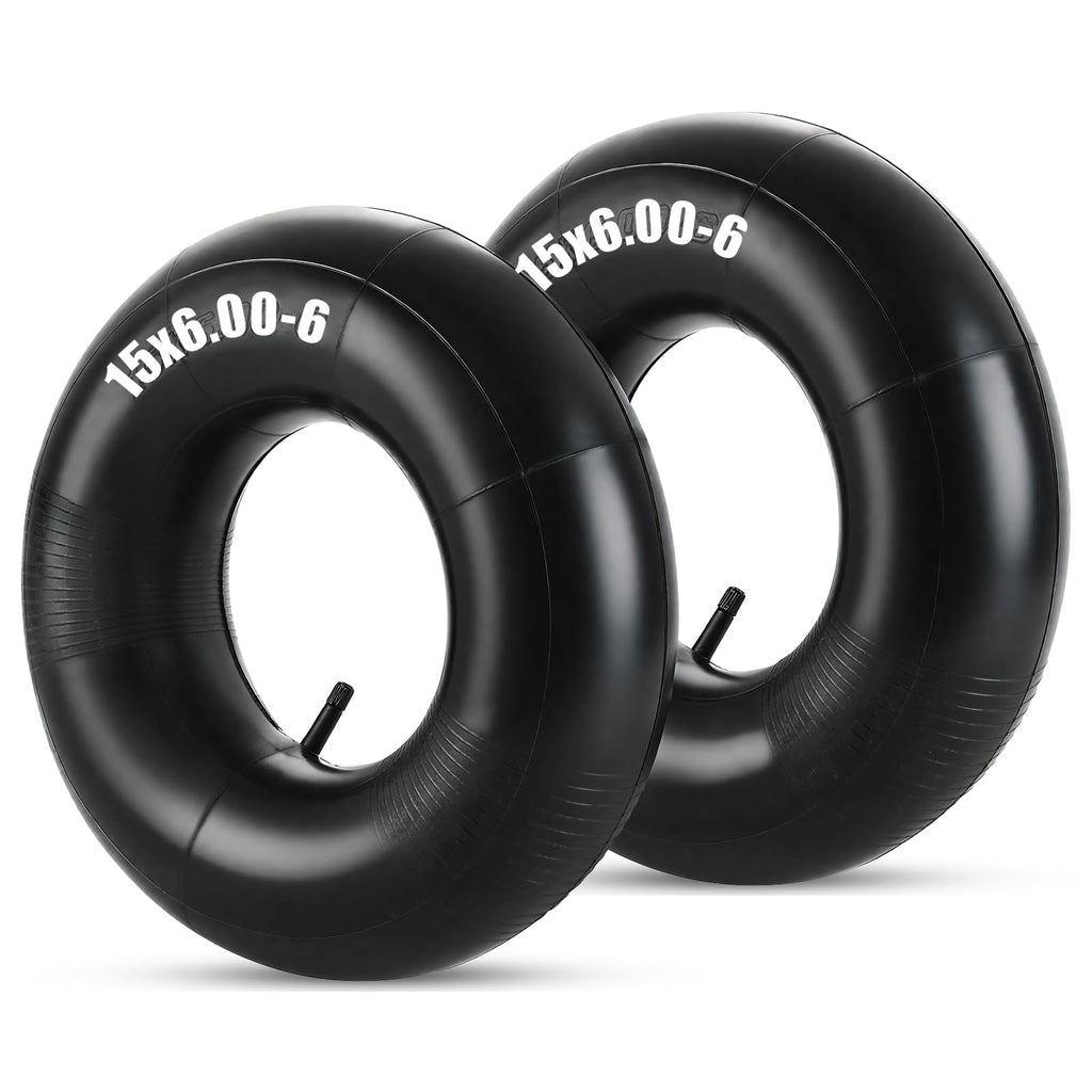 2 Pack 15x6.00-6 Inner Tubes with TR-13 Valve Stem N909