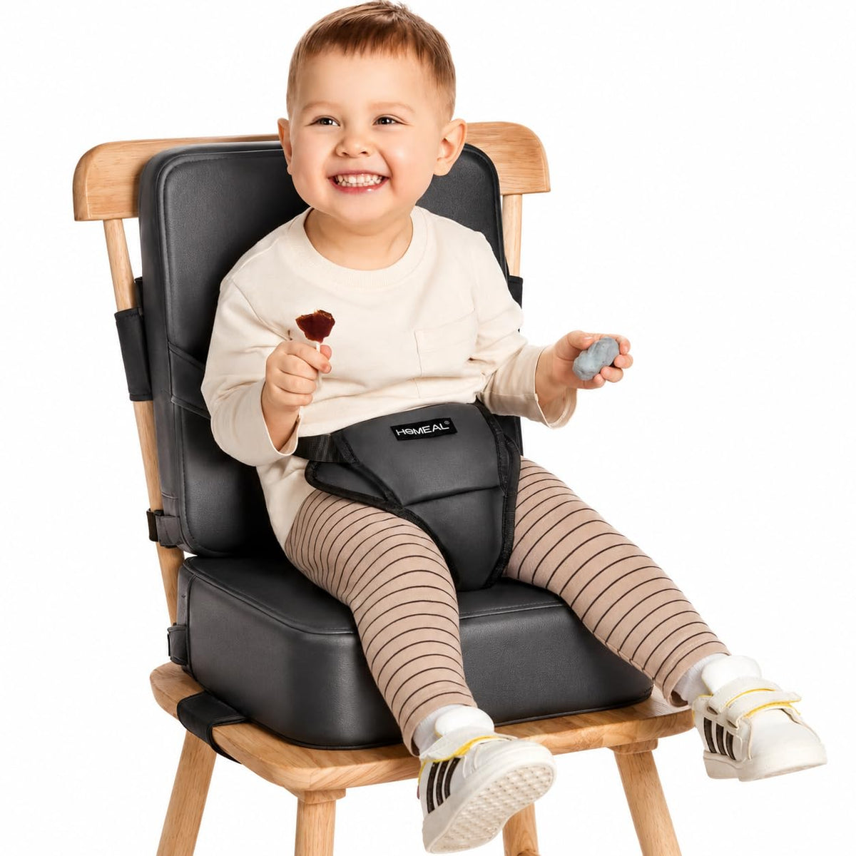Toddler Booster Seat with Backrest V962