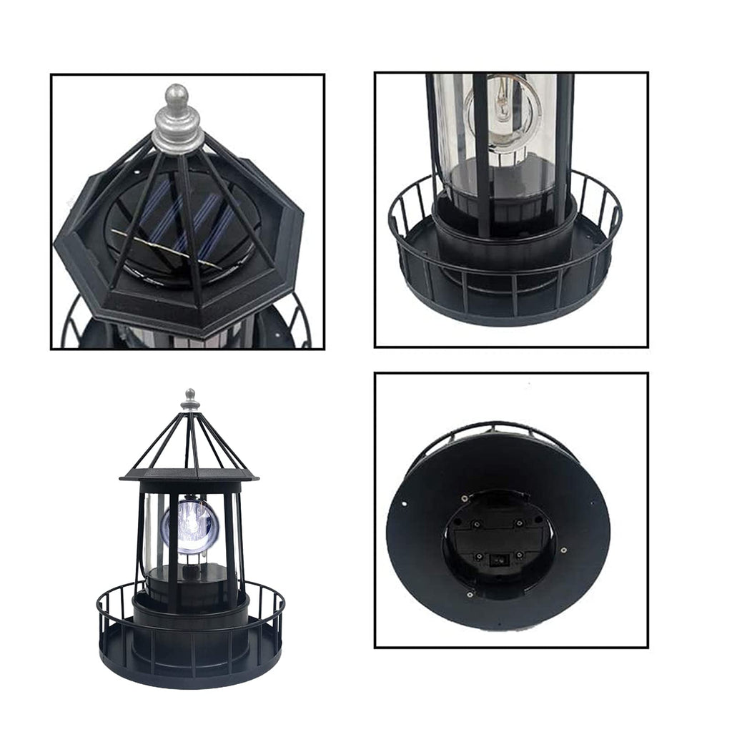 Solar Powered Lighthouse Garden Decoration R590