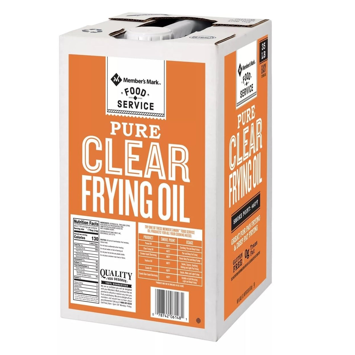 Clear Frying Oil 35 Pound R518931