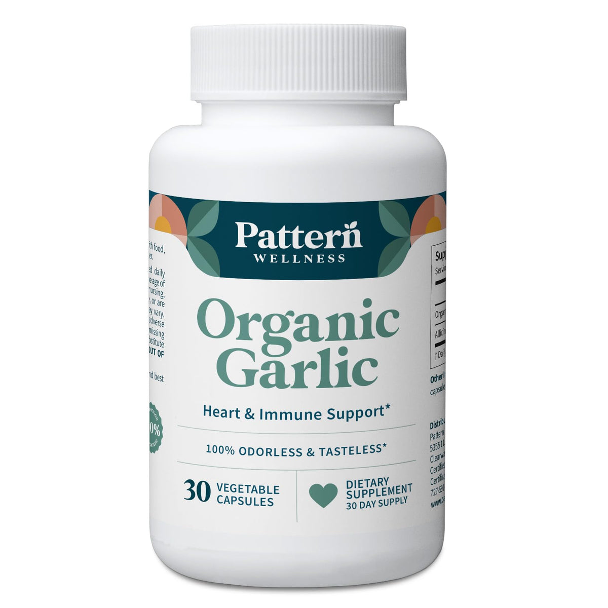 Organic Garlic Supplement 30 Capsules Q447749