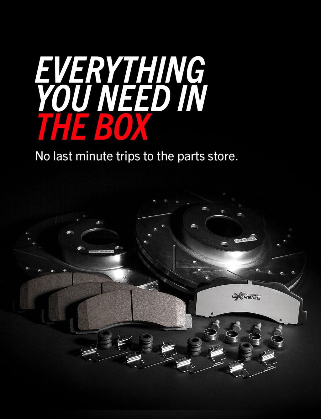 Front Brake Pad & Rotor Kit U26699