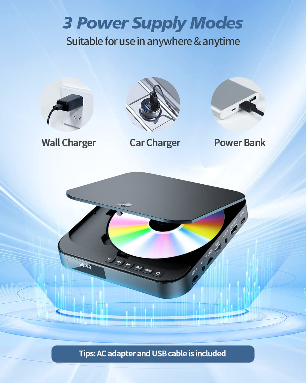 Mini DVD Player with HDMI H7296