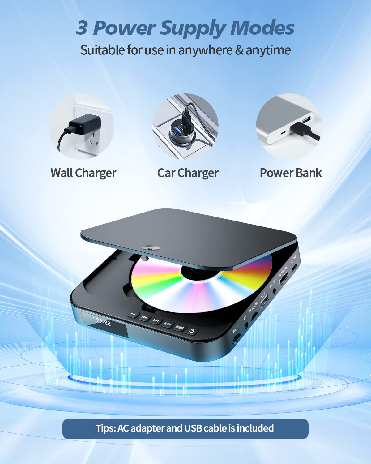 Mini DVD Player with HDMI H7296