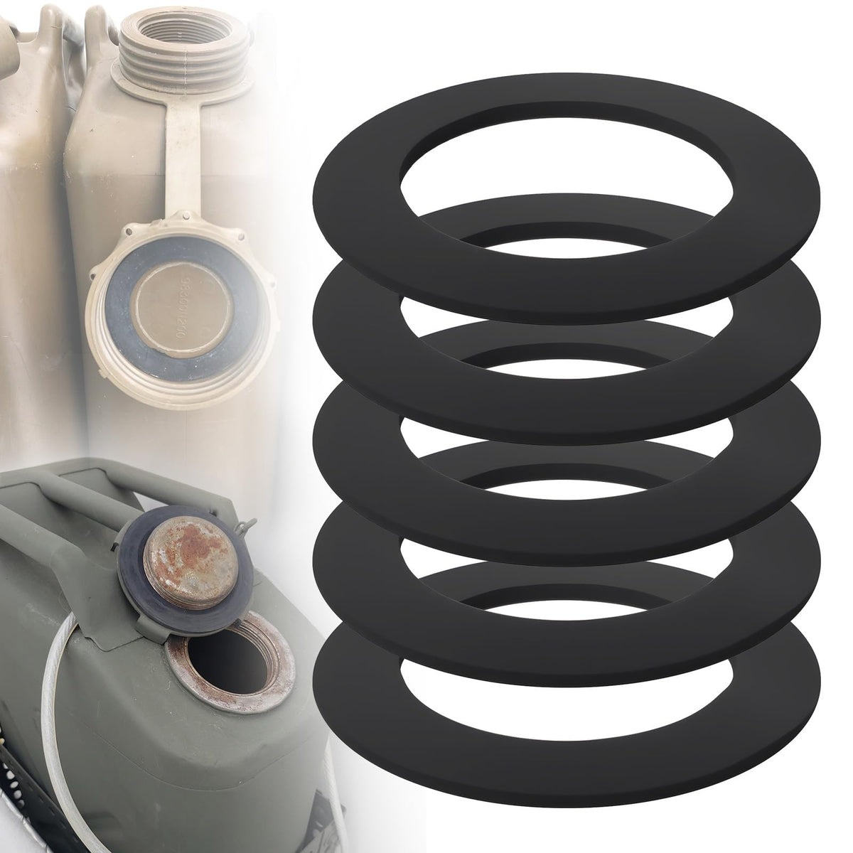 Jerry Can Gaskets 5-Pack W8033
