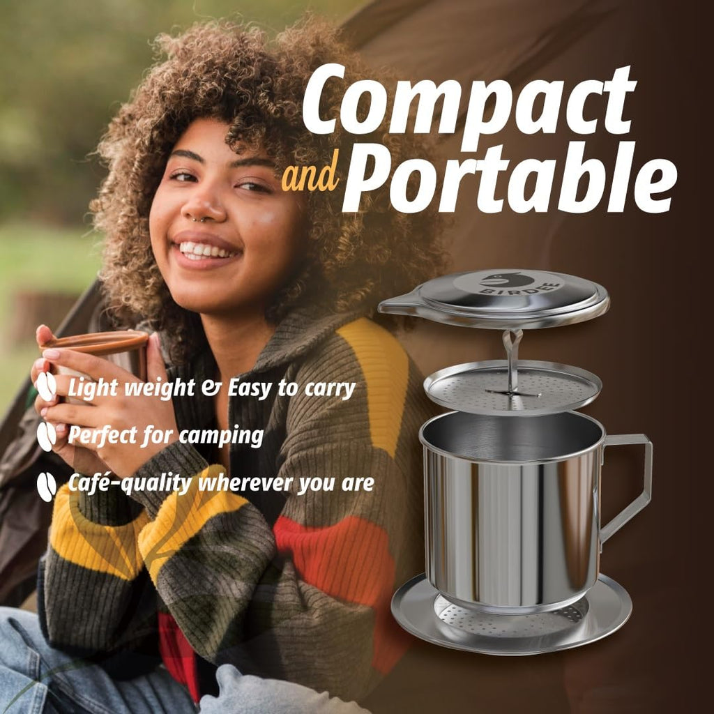 Vietnamese Coffee Dripper 12 oz Stainless Steel C391