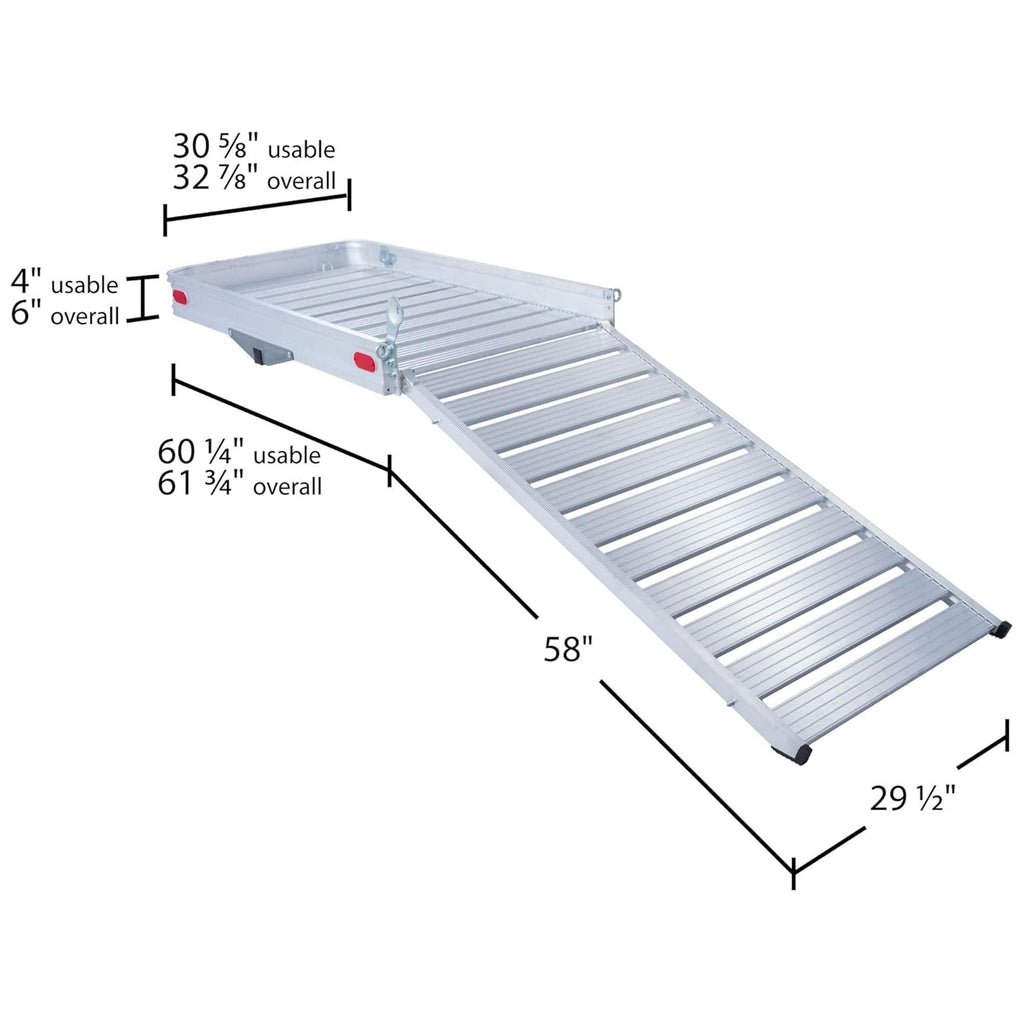 Hitch Cargo Carrier with Ramp S938221