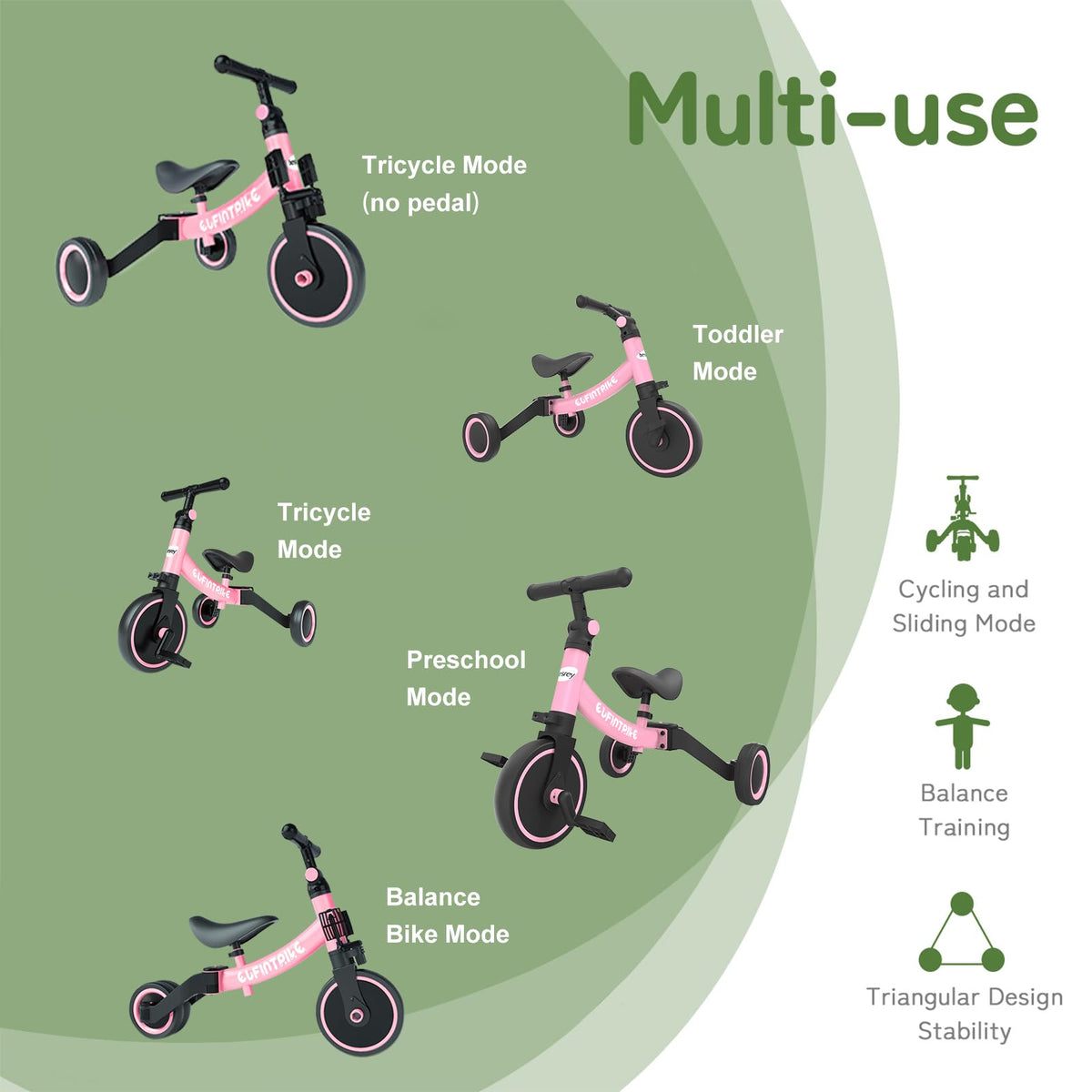 5 in 1 Toddler Bike R570775