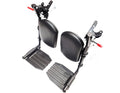 Black Padded Wheelchair Elevating Leg Rest Y6053