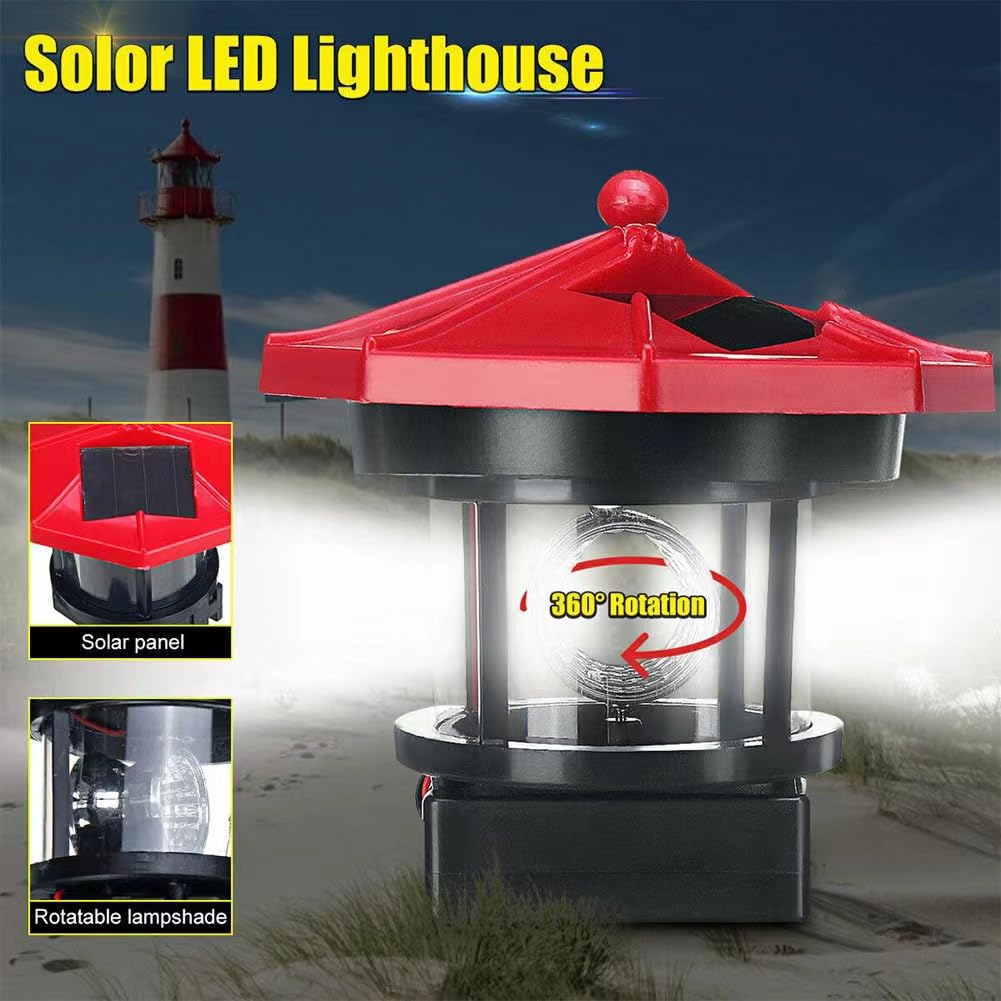 Solar Lighthouse Decorative Lights U564