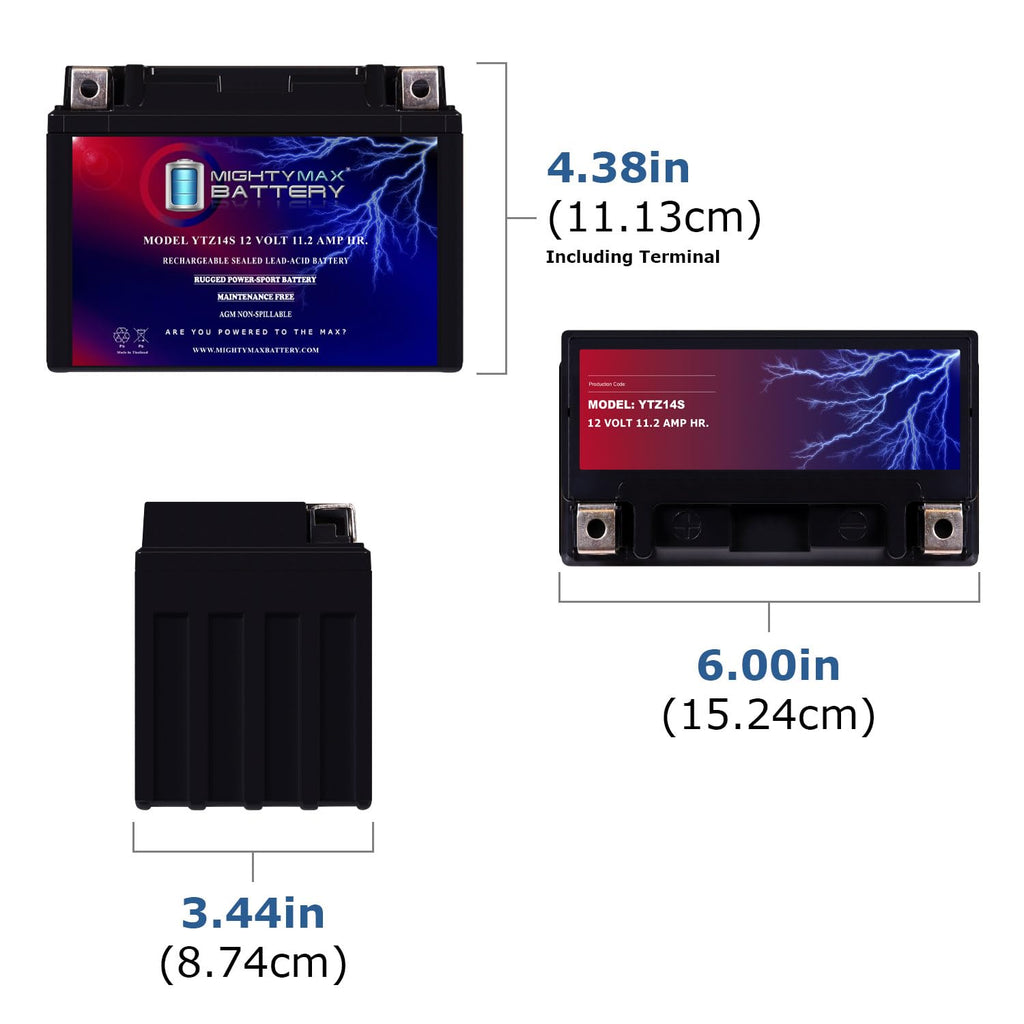 YTZ14S Battery D812233