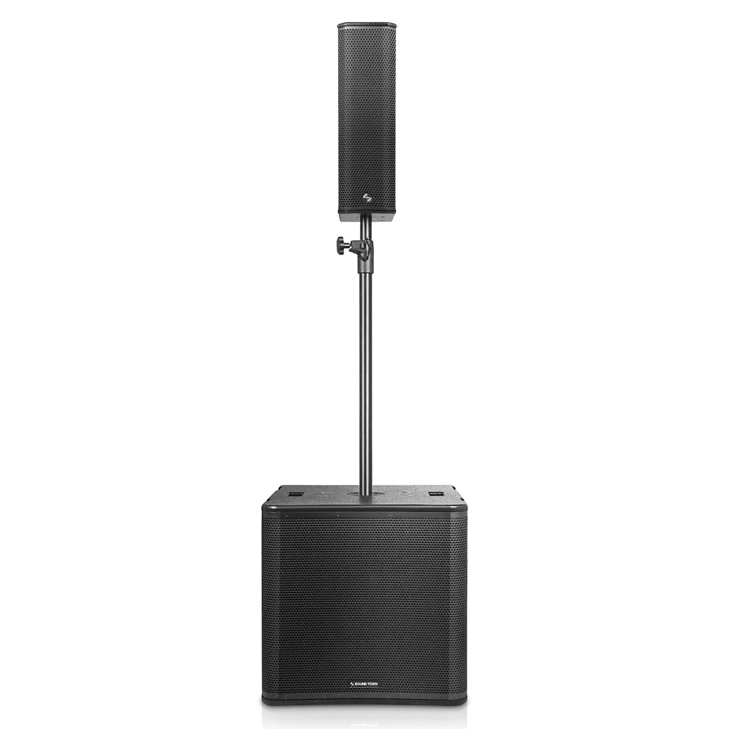 Powered PA System with 18" Subwoofer and Column Array Loudspeaker V443342