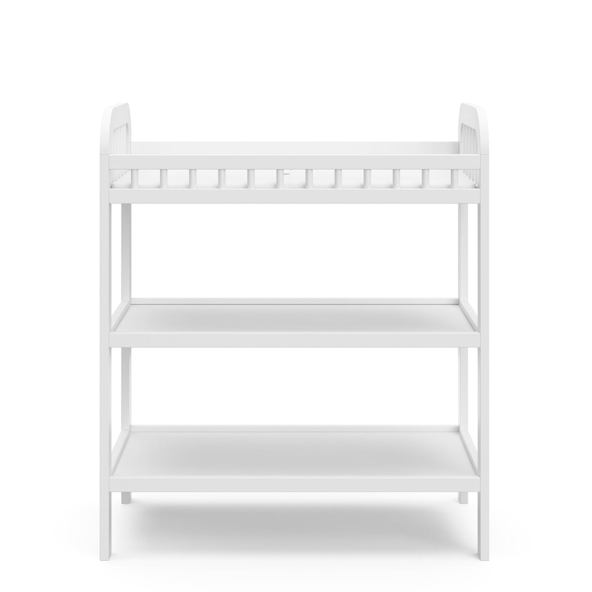 White Changing Table with Changing Pad J410