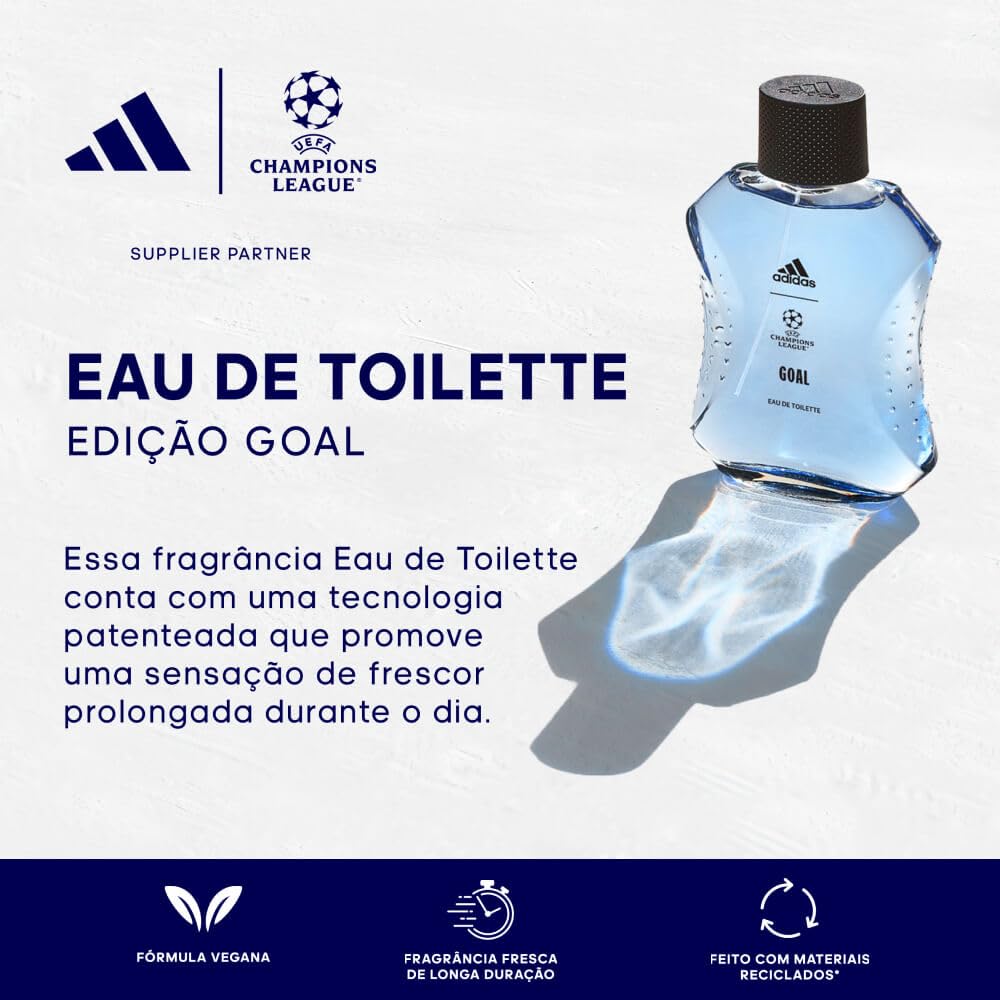 Adidas 3.3 oz EDT Spray T903606