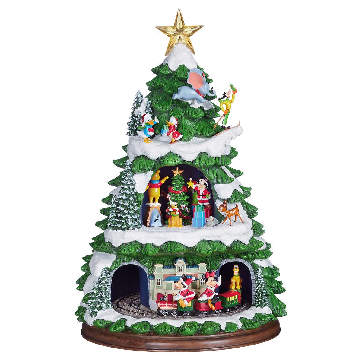 Animated Christmas Tree 17" Inch with 8 Holiday Songs G170