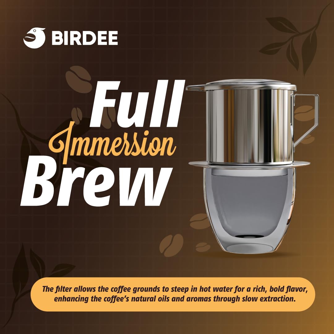 Vietnamese Coffee Dripper 12 oz Stainless Steel C391