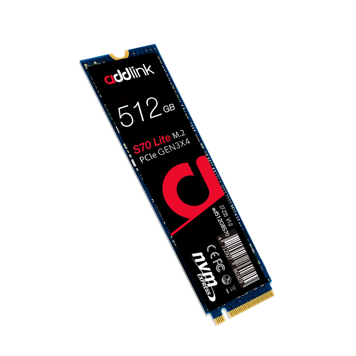 512GB M.2 2280 PCIe 3.0 NVMe Internal Solid State Drive R526229