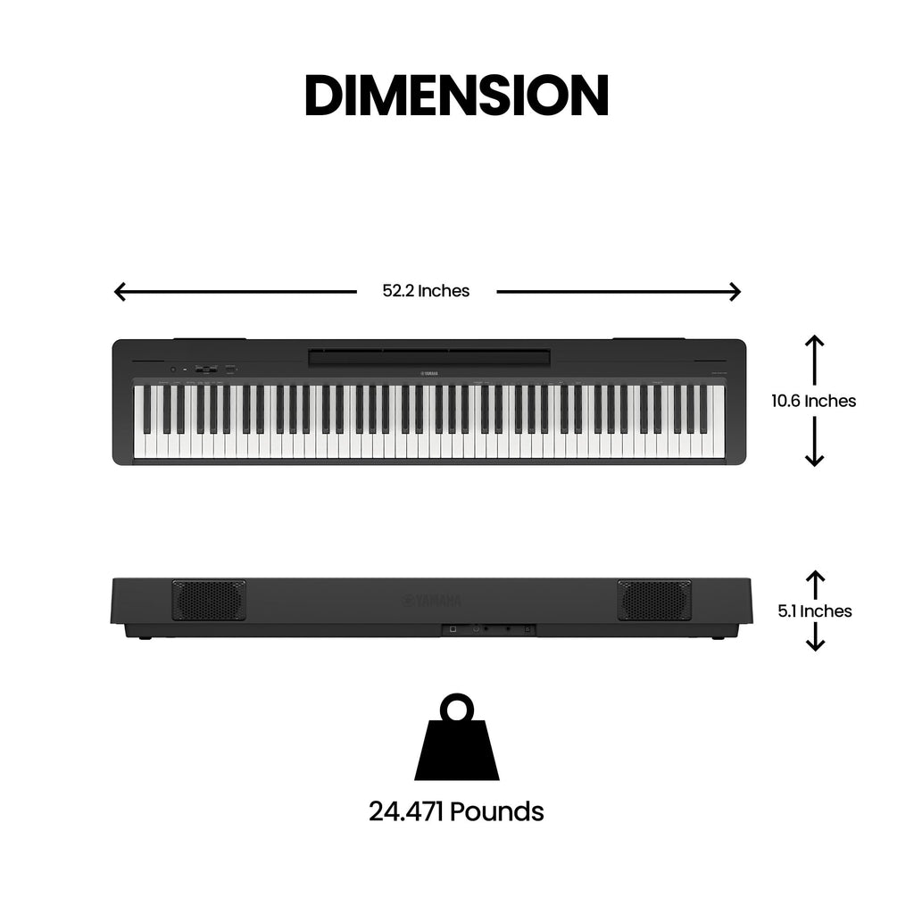 88-Key Digital Piano with Weighted Keys B770941