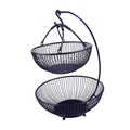 Double Layer Iron Fruit Basket E544336