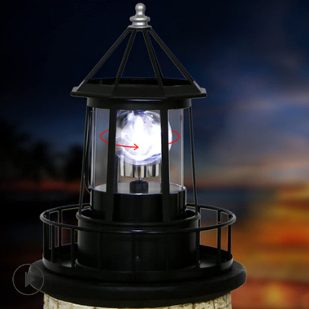 Solar Powered Lighthouse Garden Decoration R590
