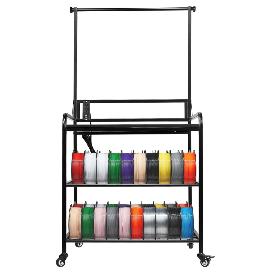 3-Tier Filament Storage Rack with Wheels G898