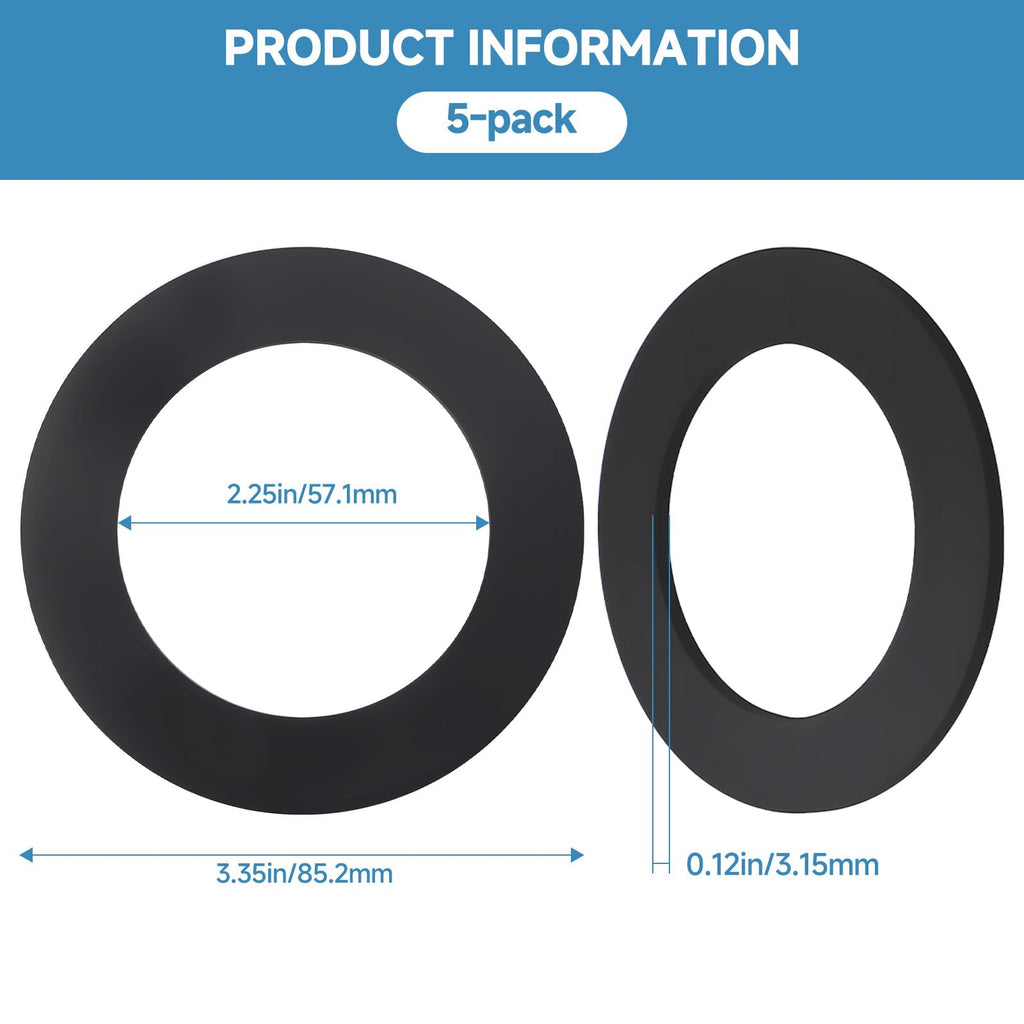 Jerry Can Gaskets 5-Pack W8033