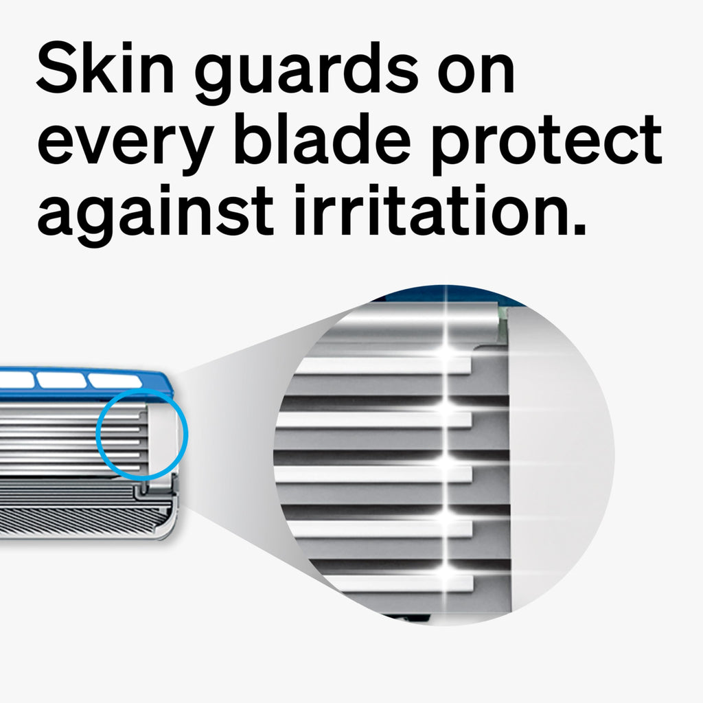 5-Blade Razors Refills, 12 ct S46112