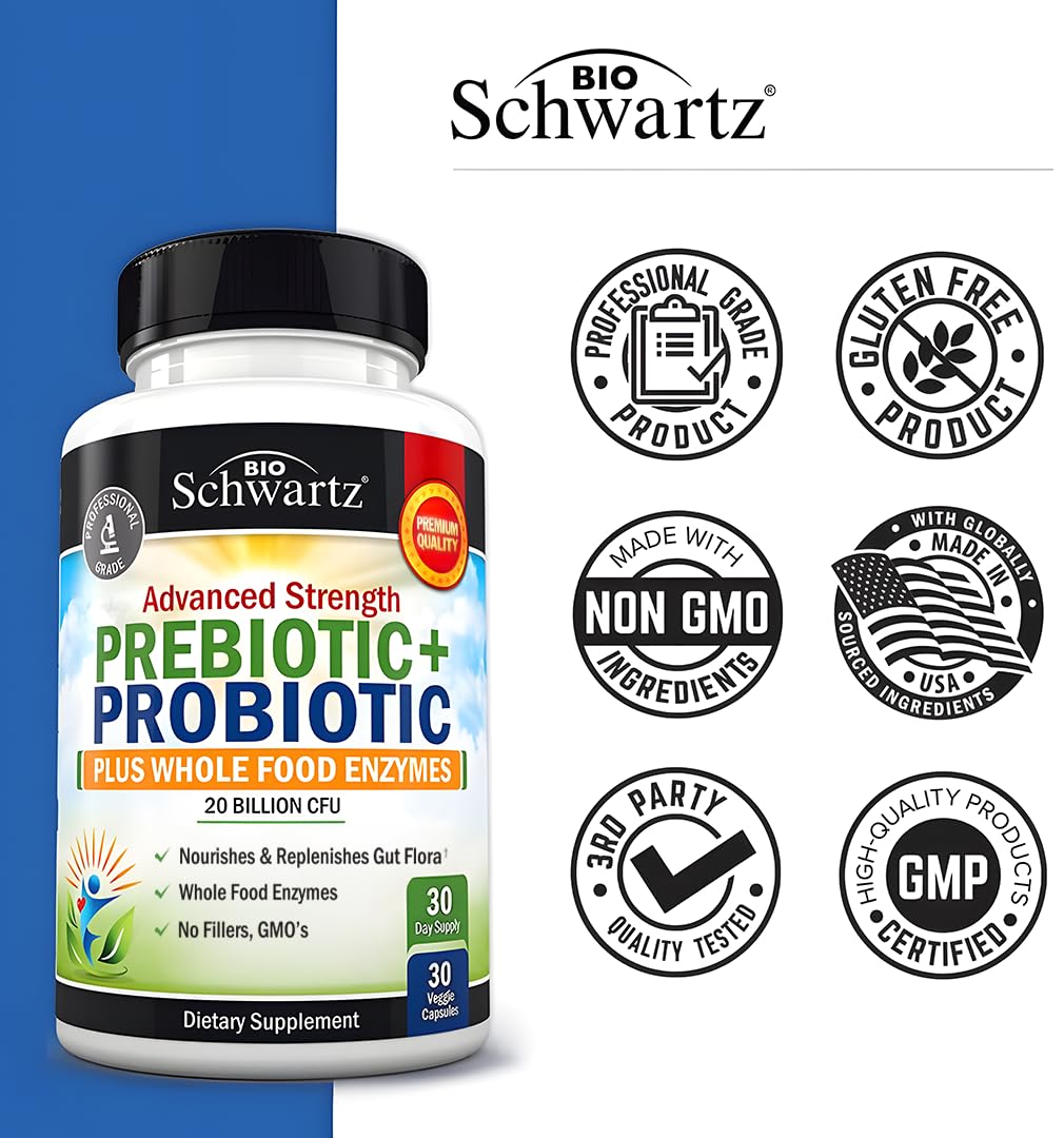Prebiotics & Probiotics 30 Capsules D951