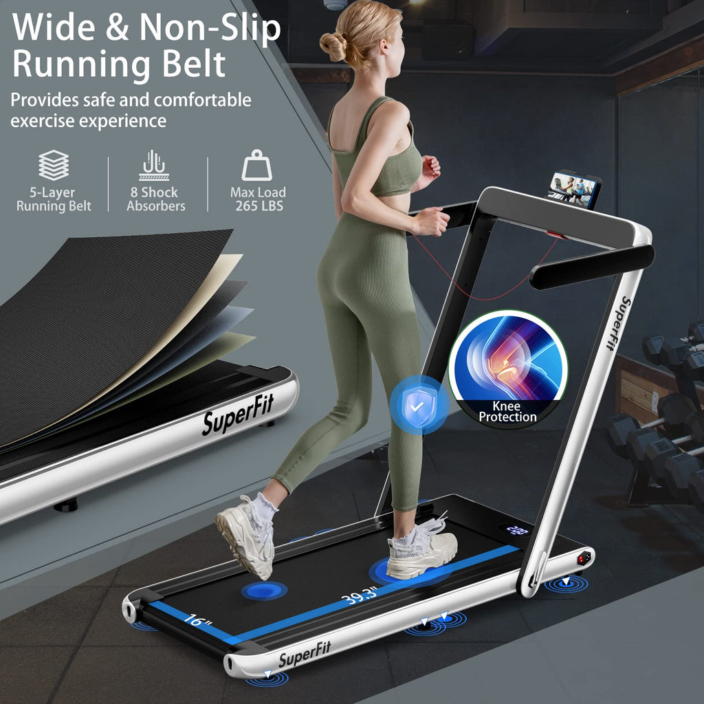 2 in 1 Folding Electric Treadmill R39588