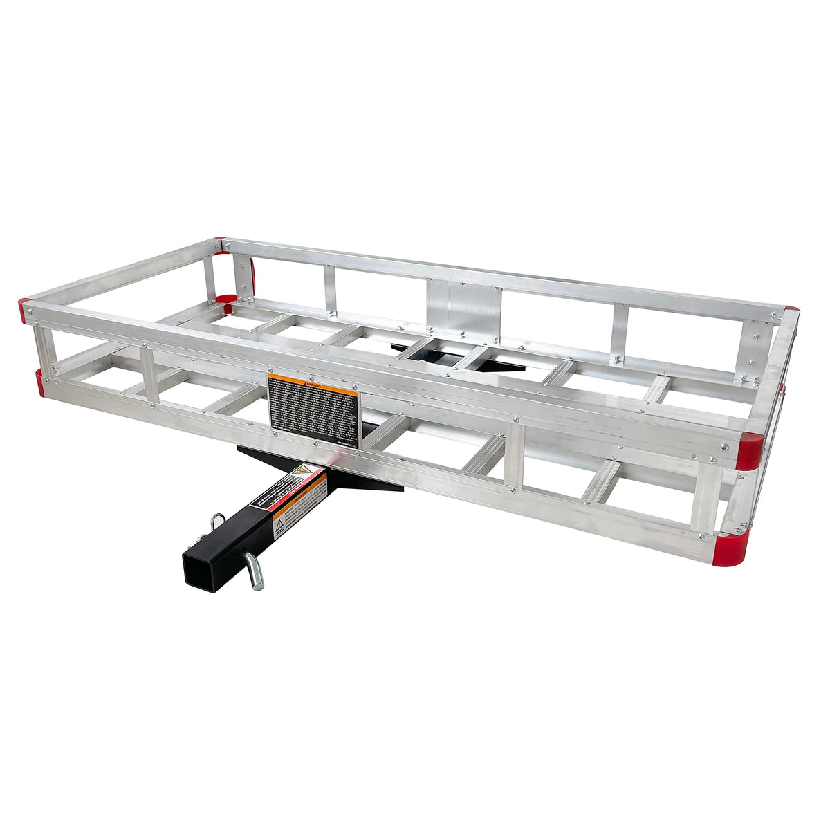 Aluminum Hitch Cargo Carrier with High Side Rails A82536