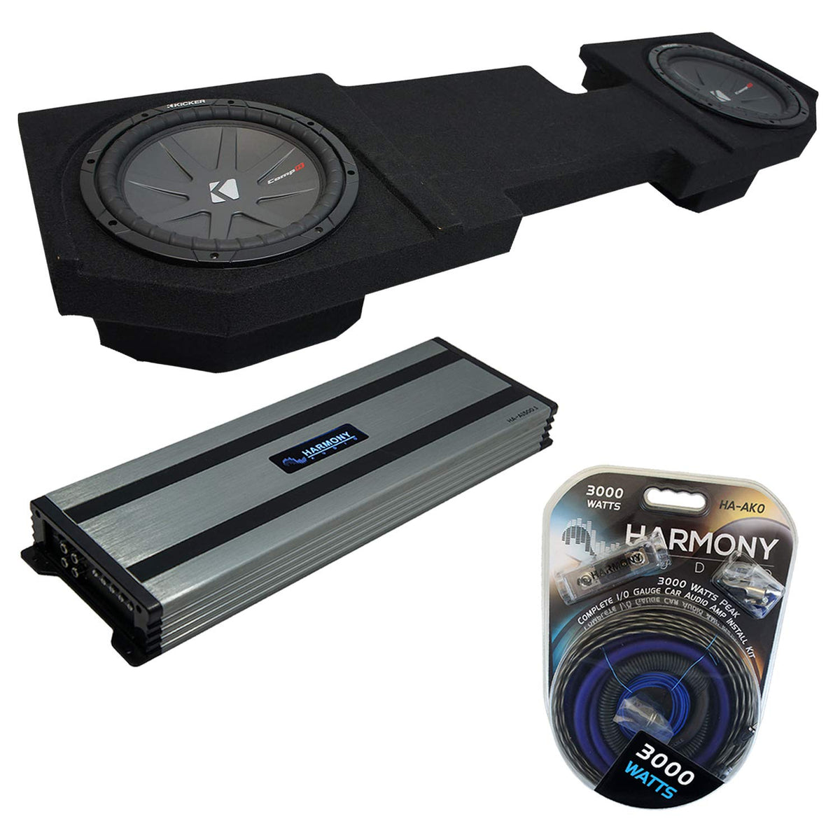 Dual 12" Loaded Sub Box X7174