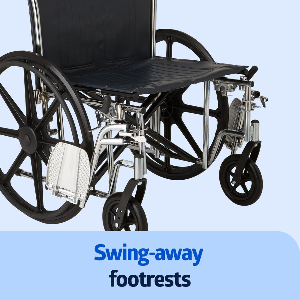 Extra-Wide Bariatric Wheelchair with 24" Wide Seat Z984