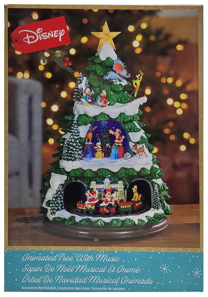 Animated Christmas Tree 17" Inch with 8 Holiday Songs G170