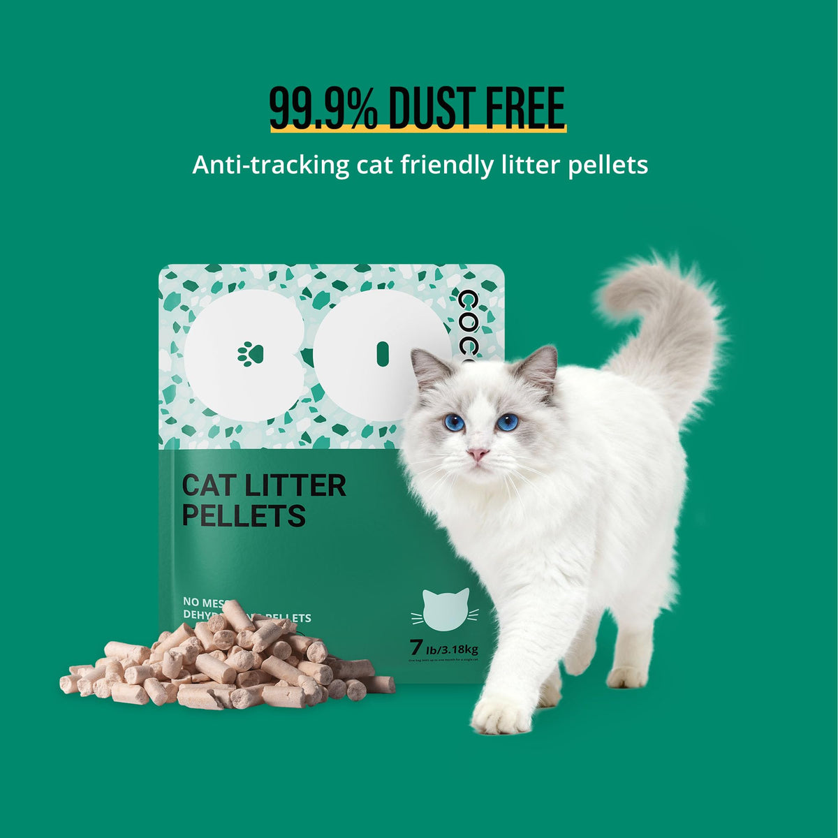 Cat Litter Pellets 21 Lbs Pack Y47640