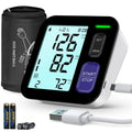 Upper Arm Blood Pressure Machine Medium/Large Cuff Automatic Digital BP Monitor Backlit LCD 2-User Mode U6682