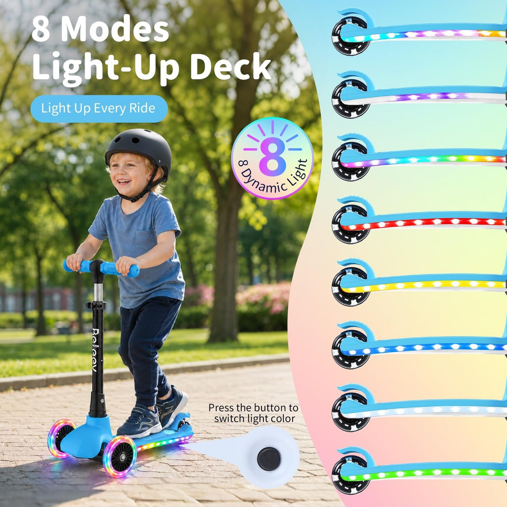 Light Up Deck & Wheels Scooter N192