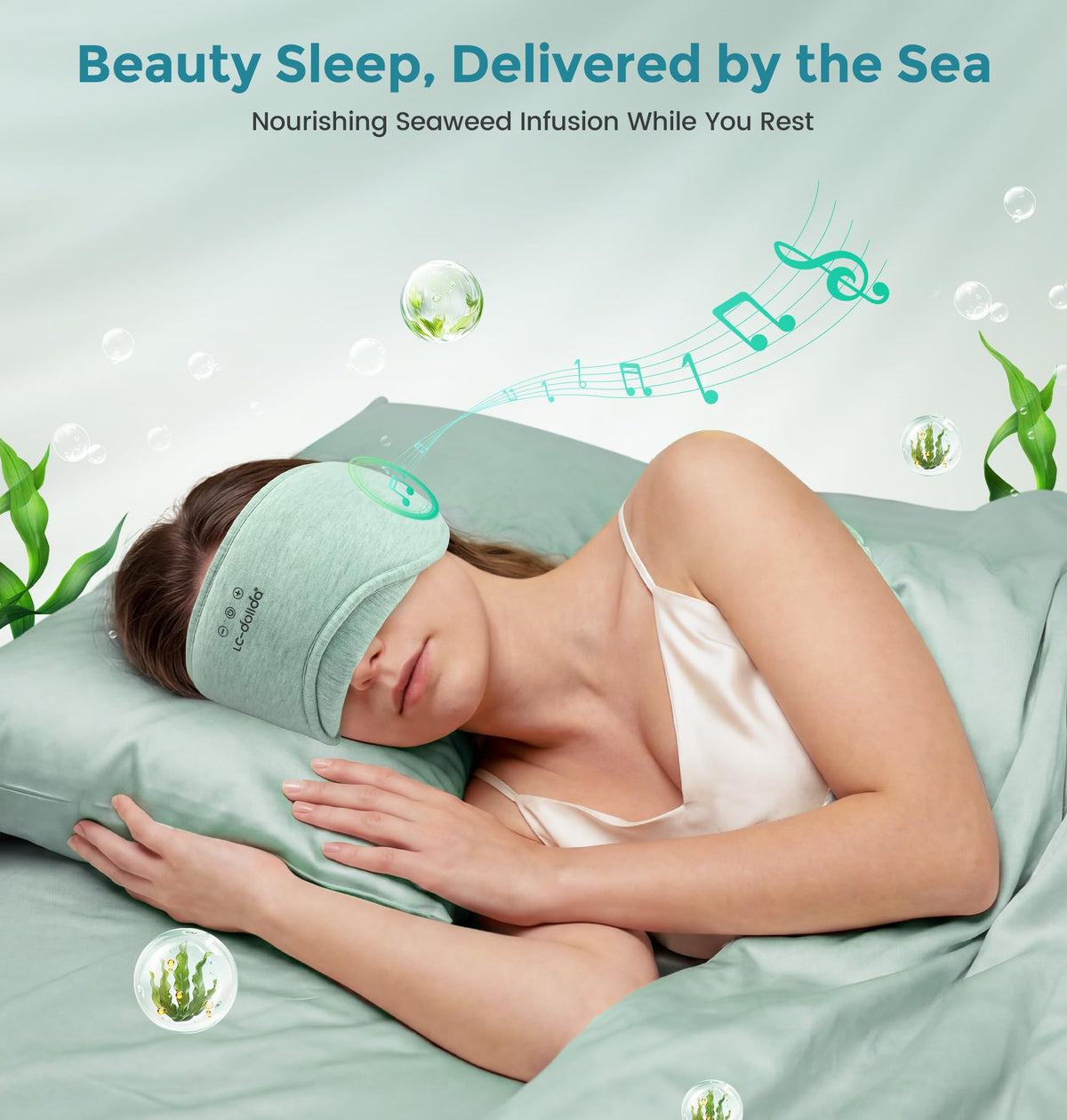 Sleep Mask Bluetooth Wireless Music Eye Mask G8453