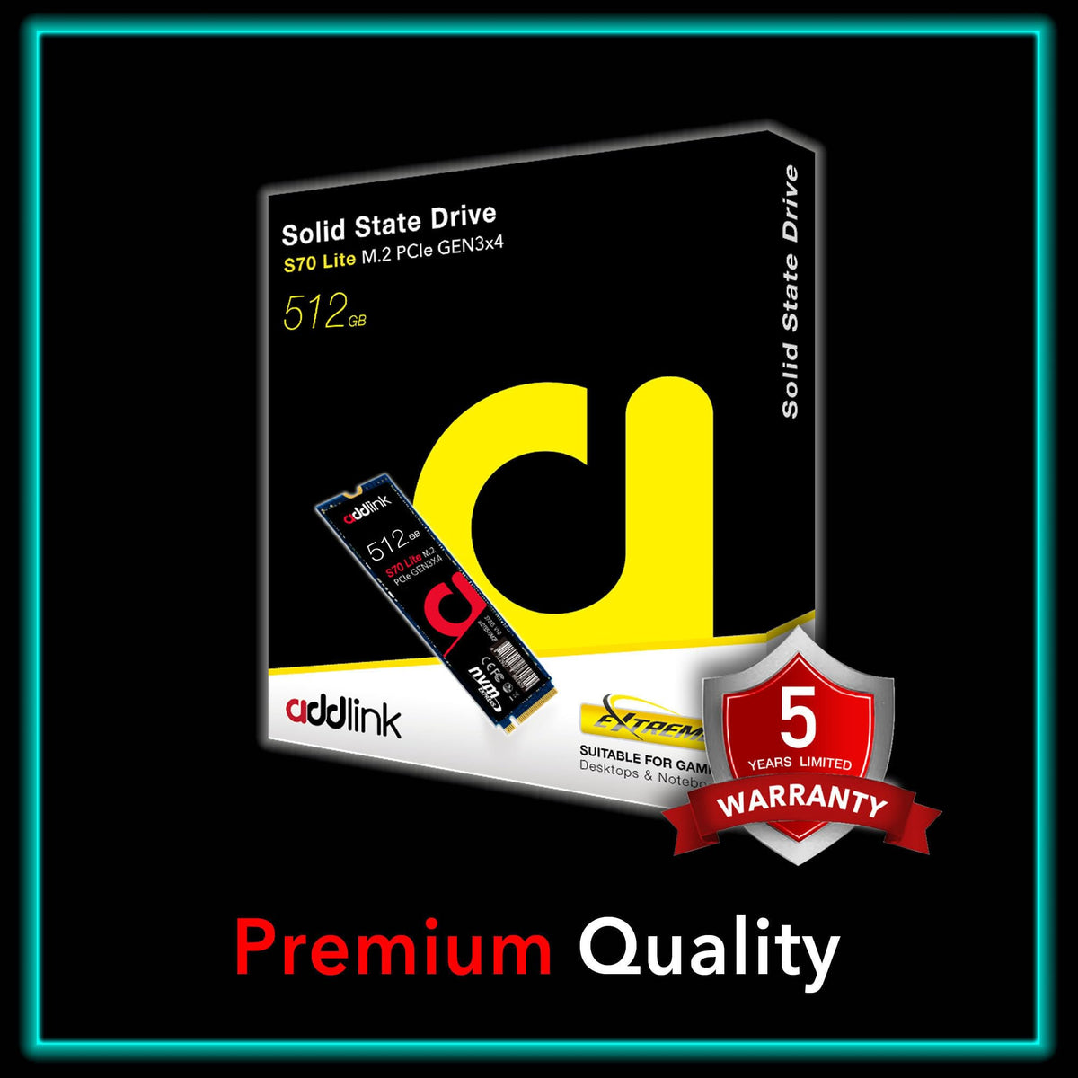 512GB M.2 2280 PCIe 3.0 NVMe Internal Solid State Drive R526229