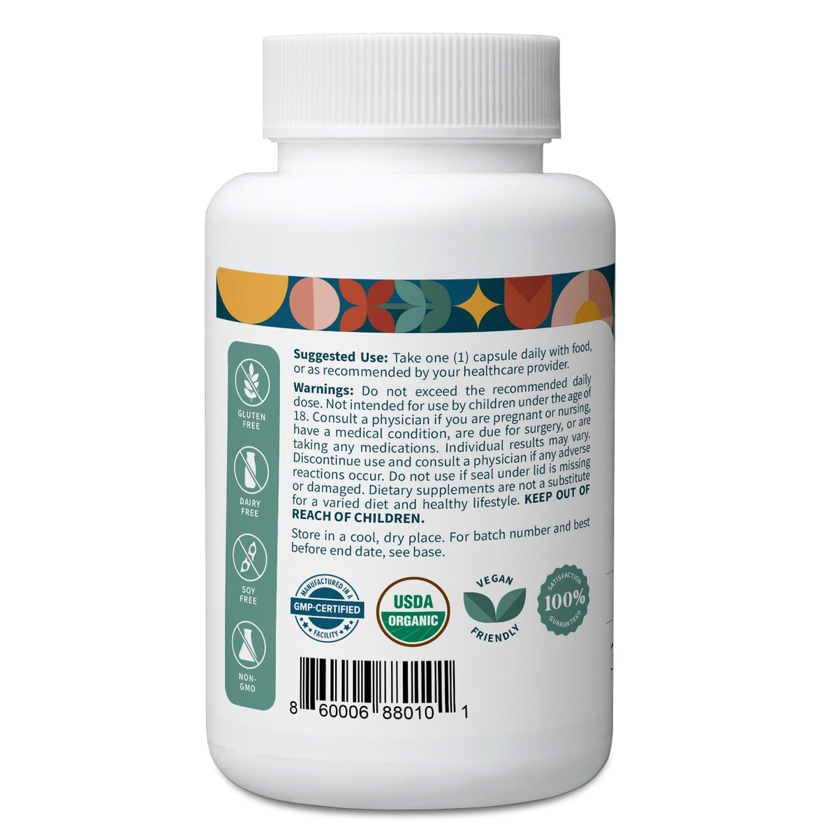 Organic Garlic Supplement 30 Capsules Q447749