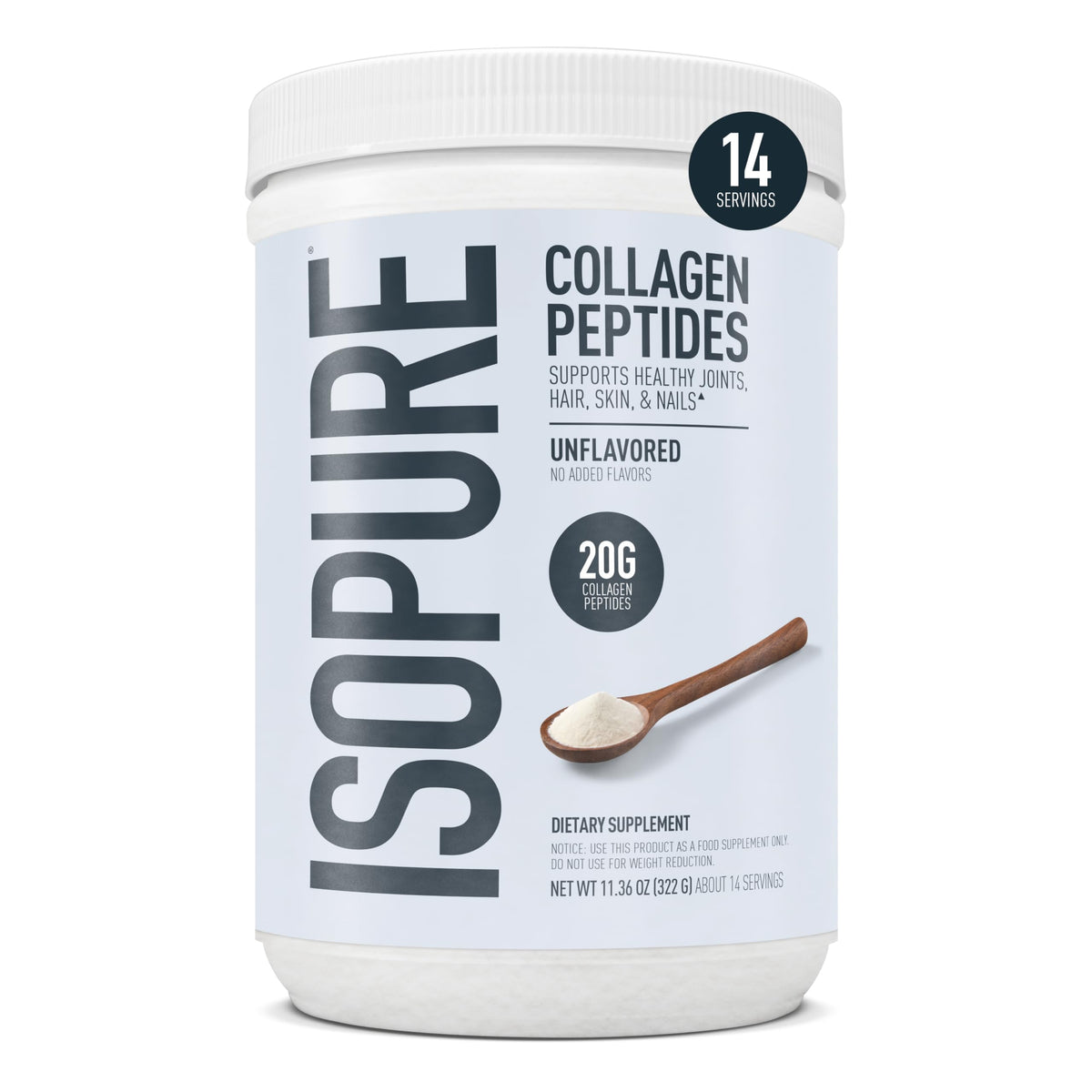 Unflavored Grass-Fed Collagen Peptides Powder B453