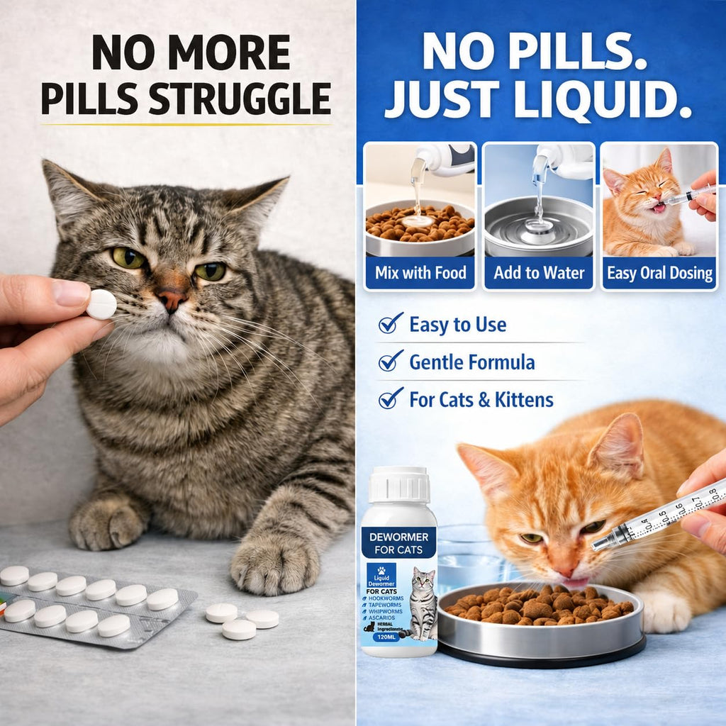 Broad Spectrum Cat Dewormer Liquid 4 oz E28207