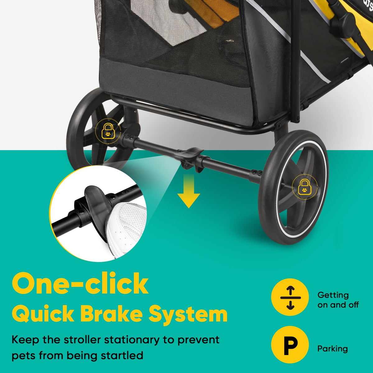 Dog Stroller for Large Medium Dogs up to 80 lbs L204094
