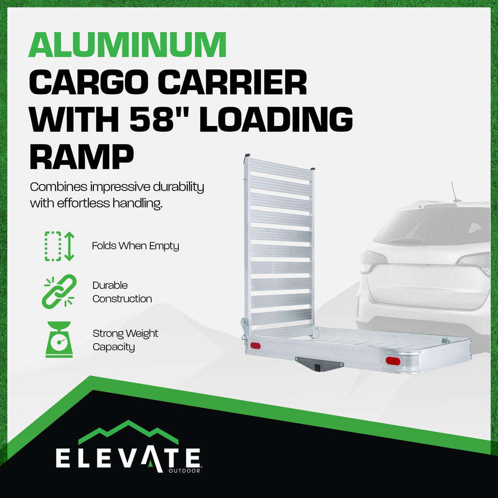 Hitch Cargo Carrier with Ramp S938221